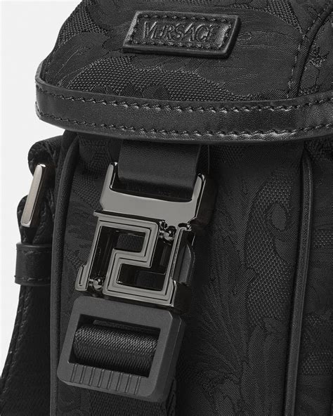 Neo Nylon Jacquard Crossbody Bag 